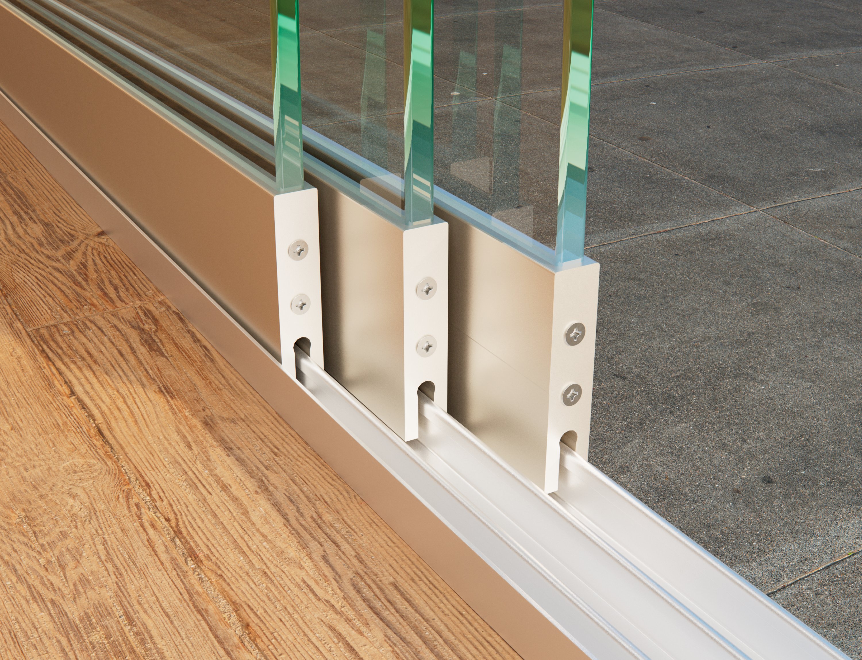 Glazen Schuifwand 3-Spoor | 10mm Veiligheidsglas | Nexo Veranda